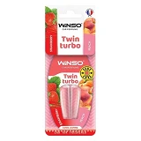 Ароматизатор Winso с двойной капсулой Twin Turbo Strawberry and Peach