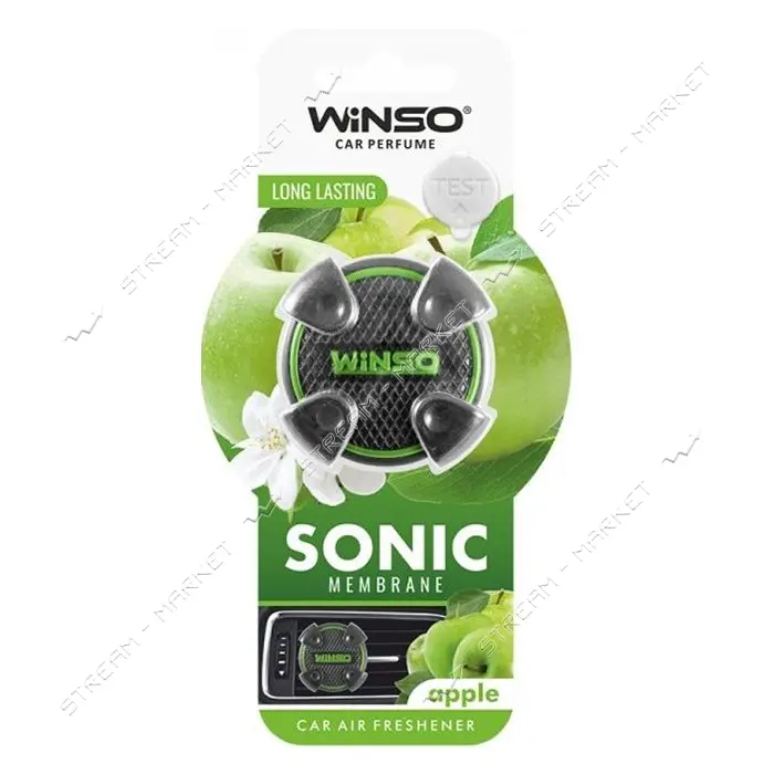 Ароматизатор Winso Sonic Apple на дефлектор мембранный                                              