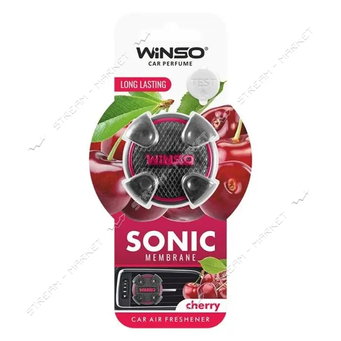 Ароматизатор Winso Sonic Cherry на дефлектор мембранный                                             