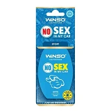Ароматизатор целлюлозный Winso NO Sex in my car SPORT