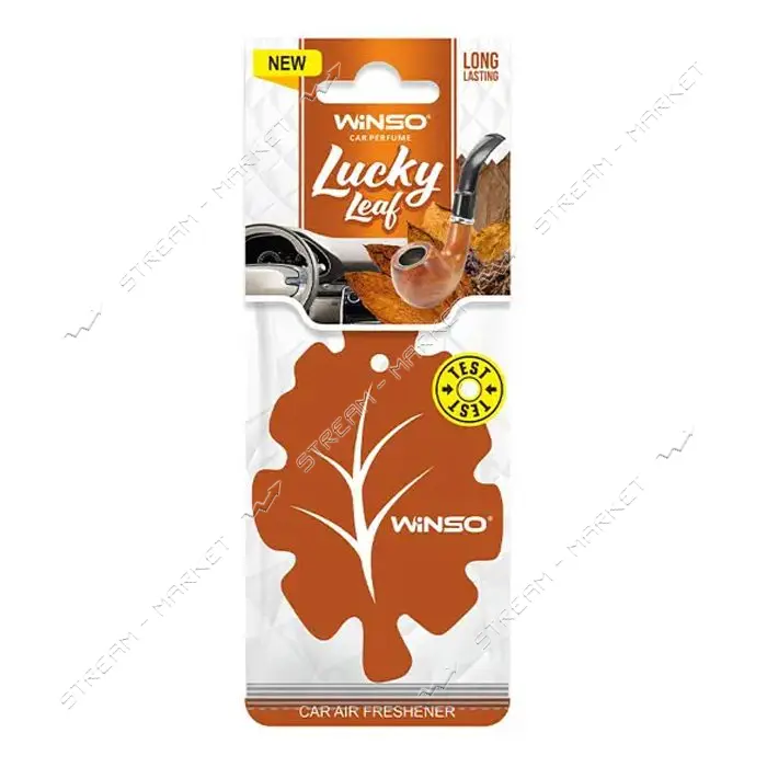 Ароматизатор Winso Lucky Leaf целлюлозный Anti Tobacco                                              