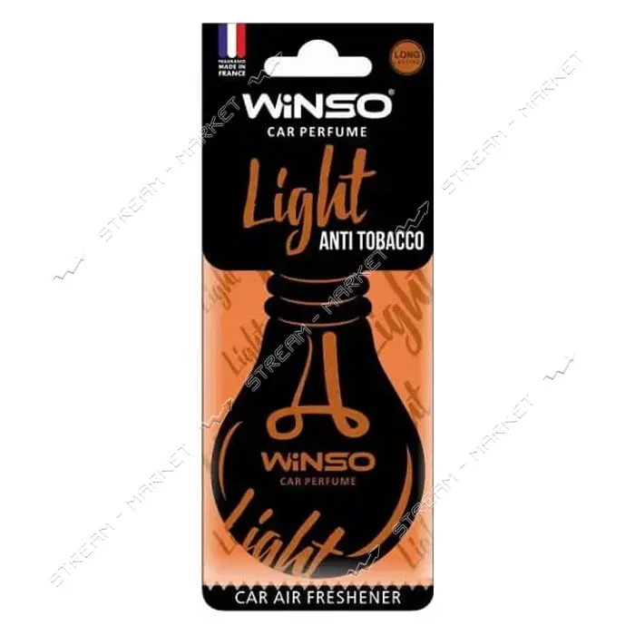 Ароматизатор Winso Light целлюлозный  Anti Tobacco                                                  