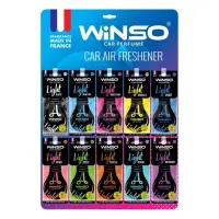 Ароматизатор Winso Light целлюлозный планшет MIX 50 шт                                              