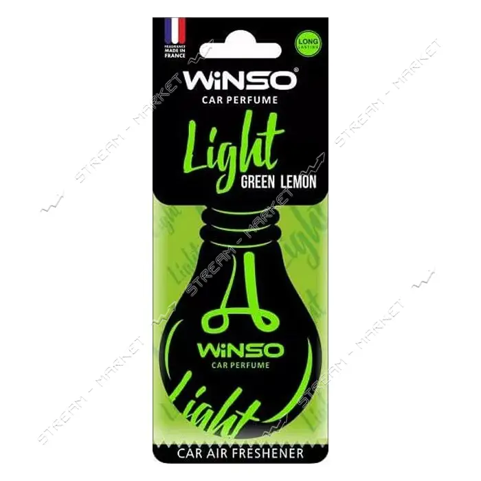 Ароматизатор Winso Light целлюлозный Green Lemon