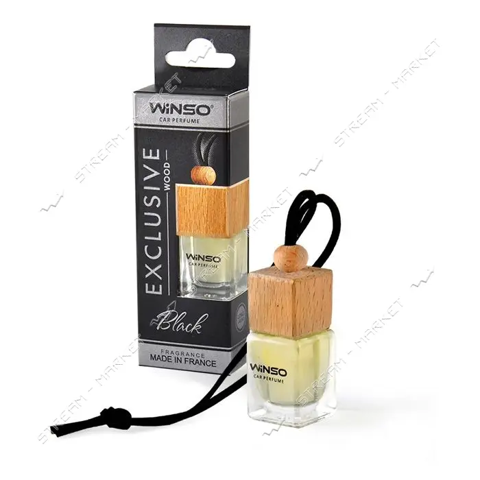 Ароматизатор Winso Exclusive WOOD Black 6мл