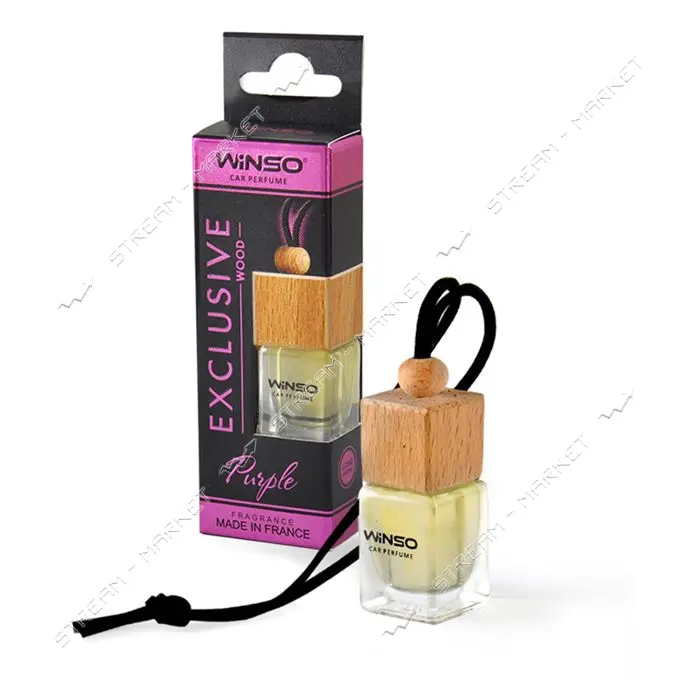Ароматизатор Winso Exclusive WOOD Purple 6мл                                                        