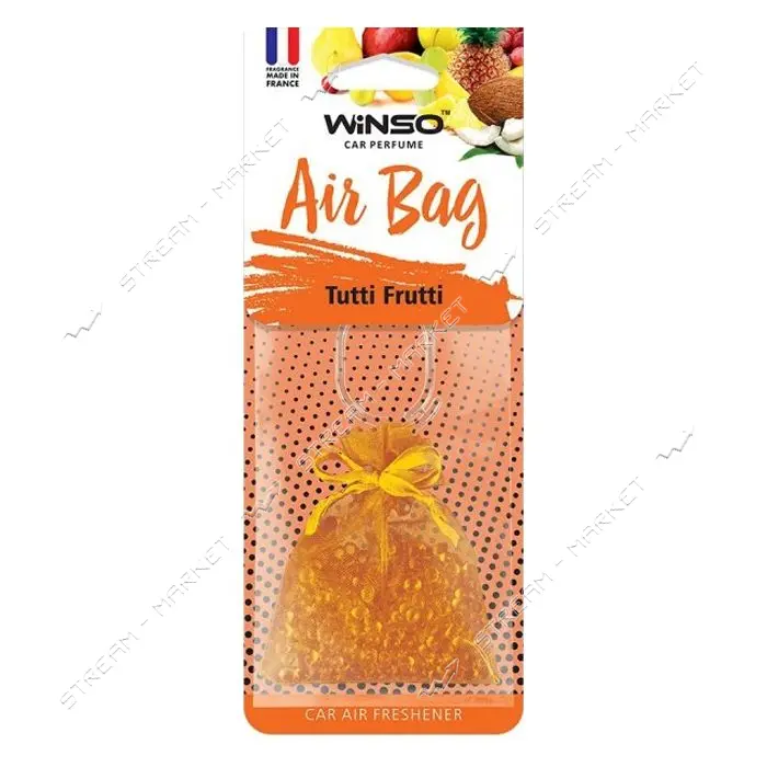Ароматизатор Winso Air Bag с ароматизированными гранулами Tutti Frutti 20мл