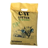 Древесный наполнитель Cat Litter для кошачьих туалетов универсальный 5кг