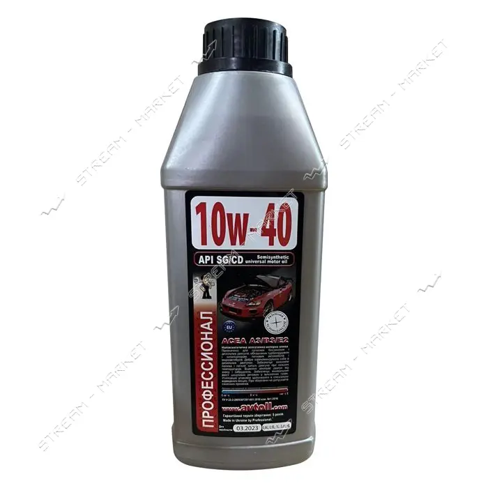 Масло моторное Avtol 10W-40 SL/CH-4 1л