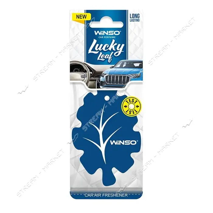 Ароматизатор целлюлозный Winso Lucky Leaf New Car