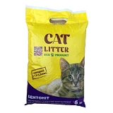 Бентонитовый наполнитель Cat Litter для кошачьих туалетов средний 5кг                               