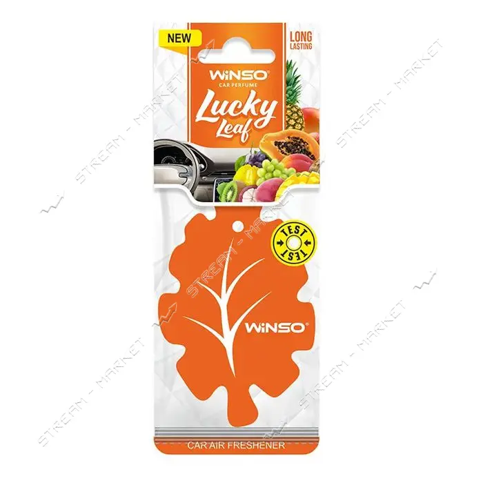 Ароматизатор целлюлозный Winso Lucky Leaf Tutti Frutti