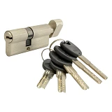 Секрет YU-TL цинк ZN/BR 70-SN 30/40Т ключ/поворот 5 ключей никель