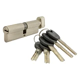 Секрет YU-TL цинк ZN/BR 100- SN 50/50T ключ/поворот 5 ключей сатин                                  