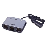 Разветвитель прикуривателя Voin SC-3005 3 выхода плюс 1USB 2400mA 12/24V