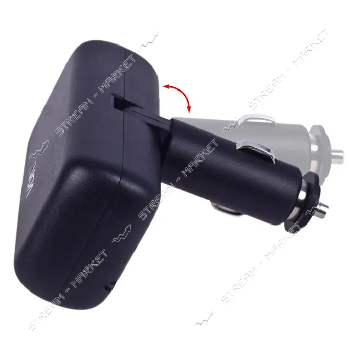 Разветвитель прикуривателя Voin SC-2004 2 выхода плюс 2USB 2400mA 12/24V                            
