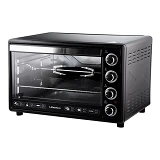 Электродуховка Liberton LEO-650 65л конвекция вертел подсветка Black