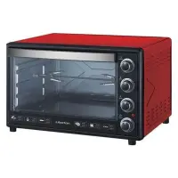 Электродуховка Liberton LEO-650 65л конвекция вертел подсветка Red                                  