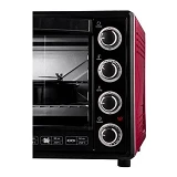 Электродуховка Liberton LEO-650 65л конвекция вертел подсветка Red