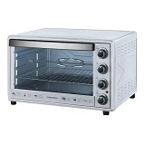 Электродуховка Liberton LEO-650 65л конвекция вертел подсветка White