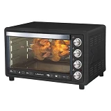 Электродуховка Liberton LEO-651 65л конвекция вертел подсветка порошковая краска Graphite           