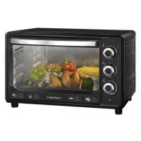 Электродуховка Liberton LEO-380 38л Black                                                           