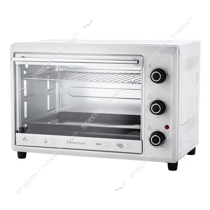 Электродуховка Liberton LEO-400 40л White                                                           