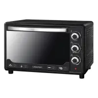 Электродуховка Liberton LEO-480 48л конвекция подсветка Black Mirror                                