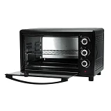 Електродуховка Liberton LEO-480 48л конвекція підсвічування Black Mirror                            