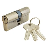 Секрет узкий цинковый SOFIA 13-60 60 30/30 английский ключ/ключ 3 ключа бронза
