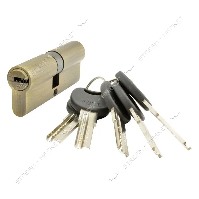 Секрет YU-TL цинк ZN/BR 80 40/40 ключ/ключ 5 ключей бронза                                          