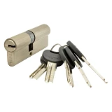 Секрет YU-TL цинк ZN/BR 80 35/45 ключ/ключ 5 ключей никель                                          