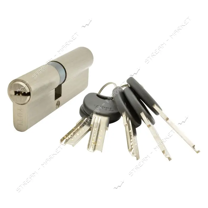 Секрет YU-TL цинк ZN/BR 90 40/50 ключ/ключ 5 ключів нікель