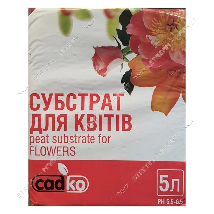Субстракт для цветов Садко 5л                                                                       