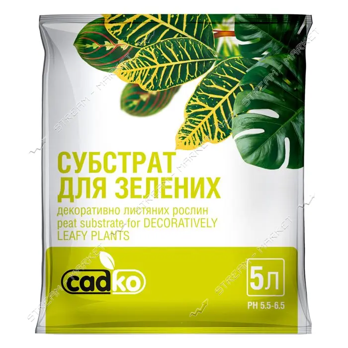 Субстракт для декоративно-лиственных Садко 5л