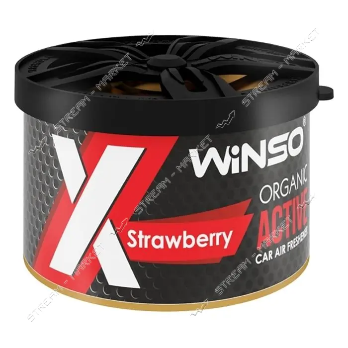 Ароматизатор Winso Organic Active Strawberry 40г                                                    