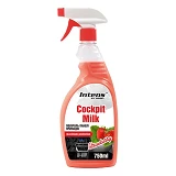 Полироль-молочко для пластика торпеды Winso Cockpit milk 750мл Strawberry                           