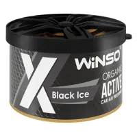 Ароматизатор Winso Organic Active Black Ice 40г                                                     