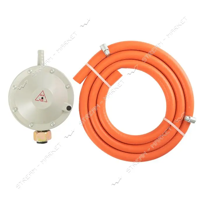 Редуктор давления Mastertool 44-5112 для газового баллона с PVC шлангом                             