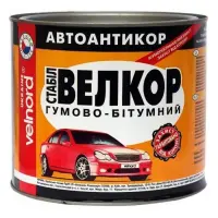Резиново-битумный автоантикор Velvana Велкор-Стабил 1.8кг                                           