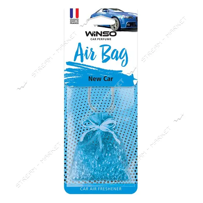 Ароматизатор Winso Air Bag с ароматизированными гранулами NEW CAR 20мл