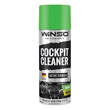 Полироль для пластика торпеды Winso Cockpit Cleaner 450мл лимон                                     