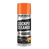 Полироль для пластика торпеды Winso Cockpit Cleaner 450мл персик
