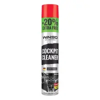 Полироль для пластика торпеды Winso Cockpit Cleaner 750мл клубника                                  