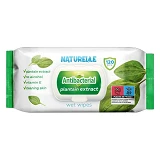 Салфетки влажные Naturelle Антибактериальные Подорожник 120шт                                       