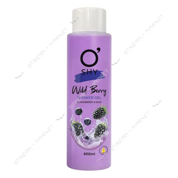Гель для душа Oshy Wild berry 400мл                                                                 