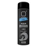 Шампунь-гель для душа Oshy MEN 2 in 1 AQUA 400мл