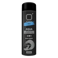 Шампунь-гель для душу Oshy MEN 2 in 1 AQUA 400мл                                                    