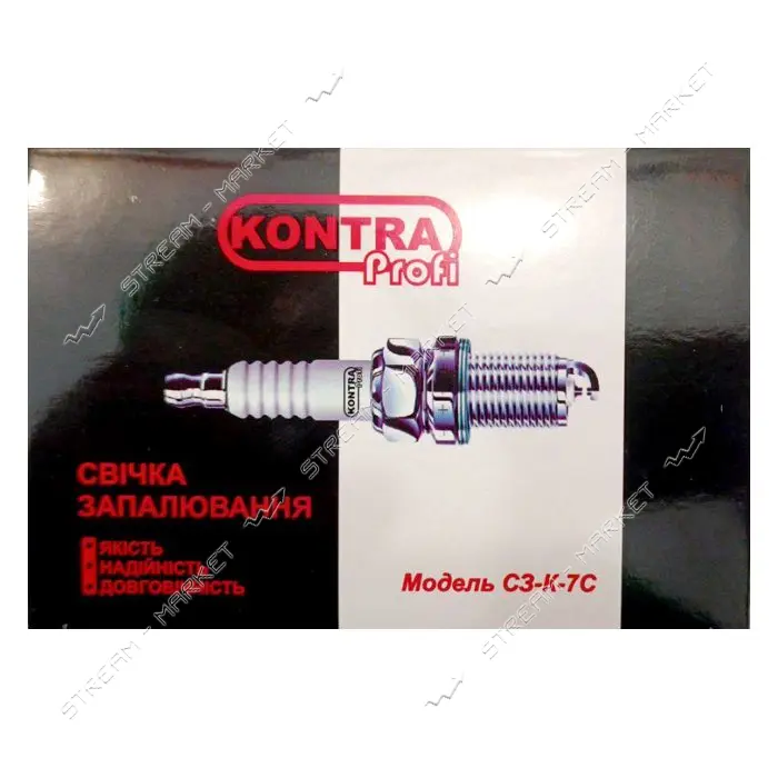 Свеча Kontra Profi для 2-х тактных двигателей 1-контактная Китай
