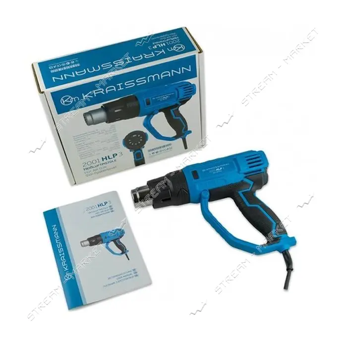 Фен технический Kraissmann 2001 HLP 3 2000Вт